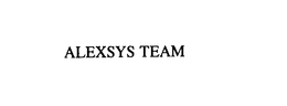 ALEXSYS TEAM trademark