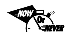 NOW OR NEVER trademark