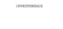 INVESTORDOCS trademark