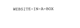 WEBSITE-IN-A-BOX trademark