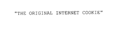 "THE ORIGINAL INTERNET COOKIE" trademark