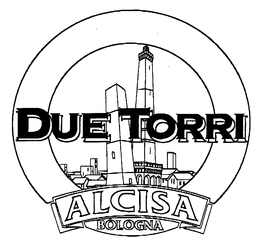 DUE TORRI ALCISA BOLOGNA trademark