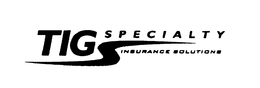 TIG SPECIALTY INSURANCE SOLUTIONS trademark