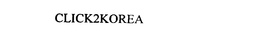 CLICK2KOREA trademark