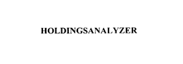 HOLDINGSANALYZER trademark