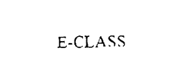 E-CLASS trademark