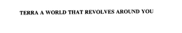 TERRA A WORLD THAT REVOLVES AROUND YOU trademark
