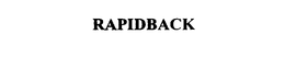 RAPIDBACK trademark