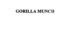 GORILLA MUNCH trademark