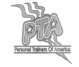 PTA PERSONAL TRAINERS OF AMERICA trademark