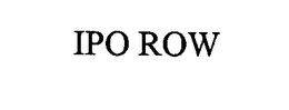 IPO ROW trademark