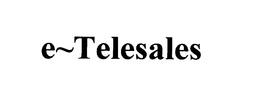 E-TELESALES trademark