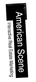 INTERACTIVE REAL ESTATE MARKETING AMERICAN SCENE trademark