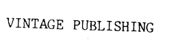 VINTAGE PUBLISHING trademark