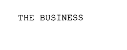 THE BUSINESS trademark