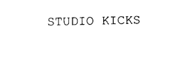 STUDIO KICKS trademark