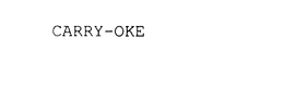 CARRY-OKE trademark