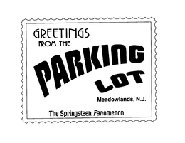 GREETINGS FROM THE PARKING LOT trademark