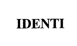 IDENTI trademark