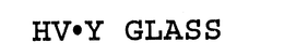 HV Y GLASS trademark