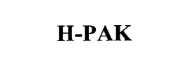 H-PAK trademark