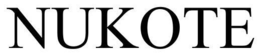 NUKOTE trademark