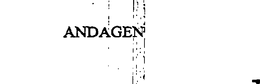 ANDAGEN trademark
