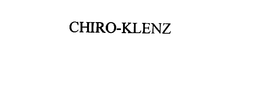 CHIRO-KLENZ trademark