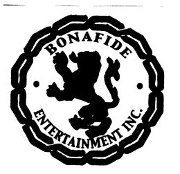 BONAFIDE ENTERTAINMENT INC. trademark