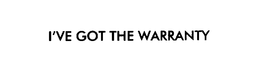I'VEGOTTHEWARRANTY trademark
