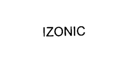 IZONIC trademark