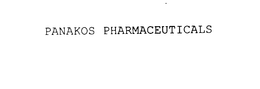 PANAKOS PHARMACEUTICALS trademark