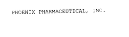 PHOENIX PHARMACEUTICAL, INC. trademark