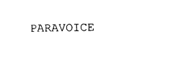PARAVOICE trademark
