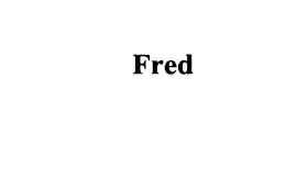 FRED trademark