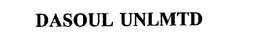 DASOUL UNLMTD trademark