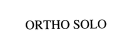 ORTHO SOLO trademark