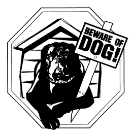 BEWARE OF DOG! trademark