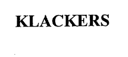 KLACKERS trademark