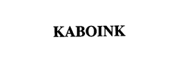 KABOINK trademark