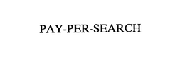 PAY-PER-SEARCH trademark