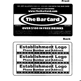 THE BAR CARD trademark