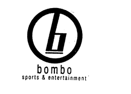 B BOMBO SPORTS & ENTERTAINMENT trademark