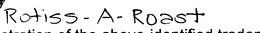 ROTISS-A-ROAST trademark