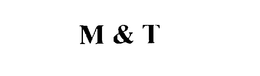 M & T trademark