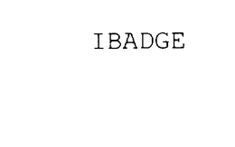 IBADGE trademark
