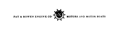 F&B FAY & BOWEN ENGINE CO. MOTORS AND MOTORBOATS RELIABILITY trademark
