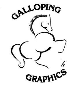 GALLOPING GRAPHICS trademark