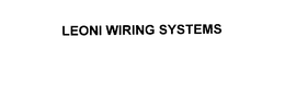 LEONI WIRING SYSTEMS trademark