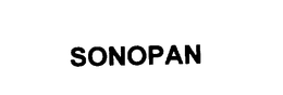 SONOPAN trademark